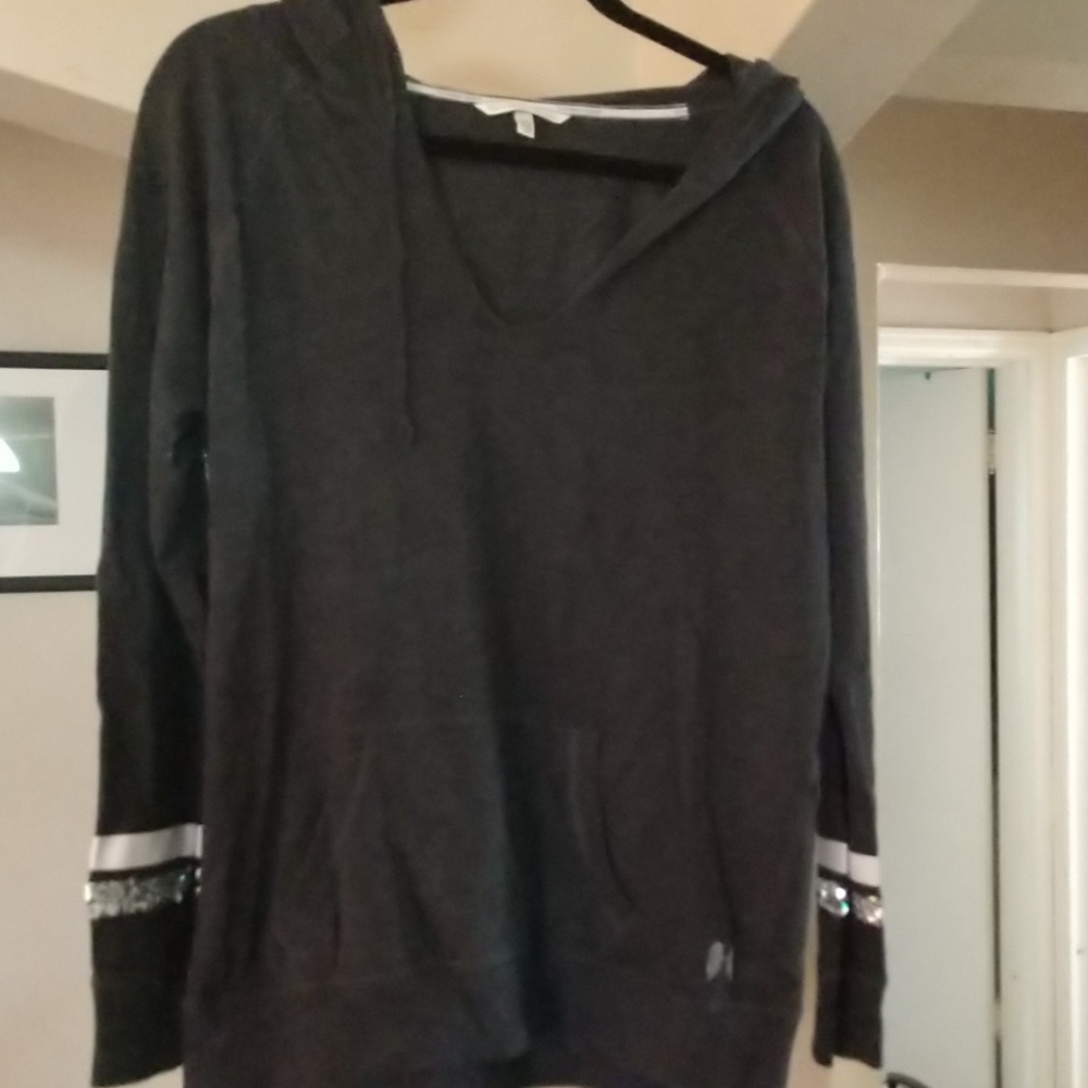 Victoria secret PINK pullover tunic hoodie.